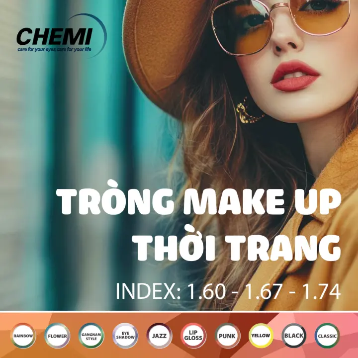 TRÒNG KÍNH RÂM CẬN CHEMI DRYTIN