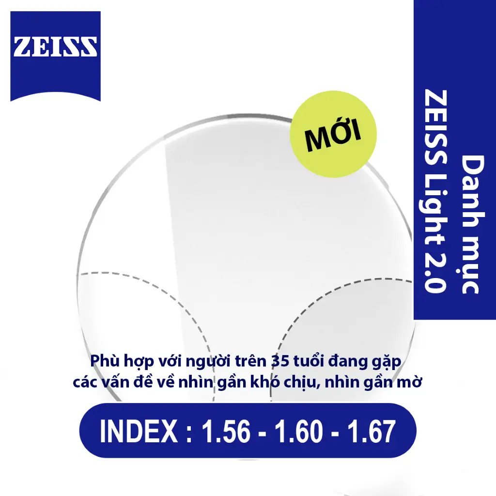 ĐA TRÒNG ZEISS LIGHT 2.0