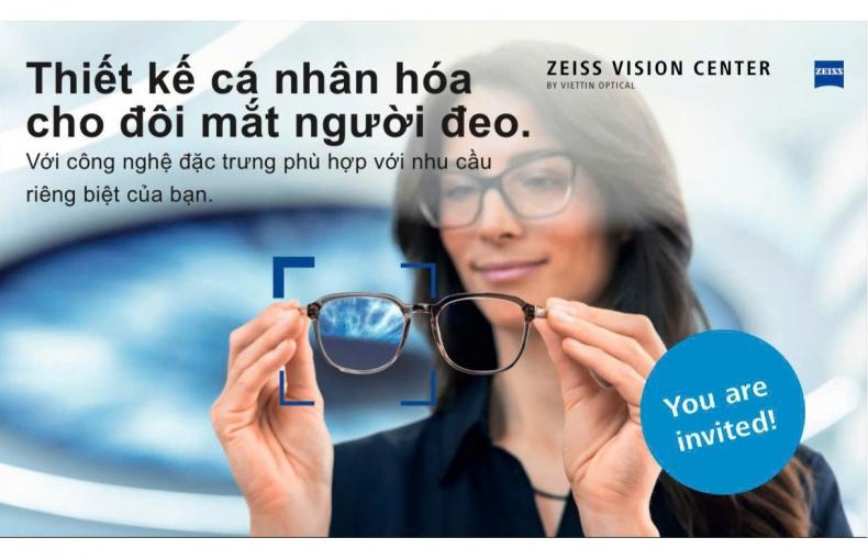 Khai trương trung tâm Zeiss Vision Center