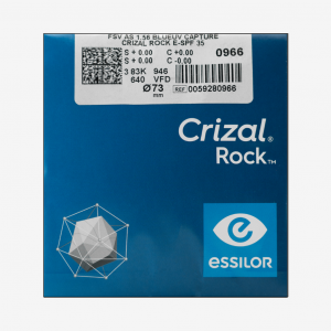 ESSILOR Crizal Rock 1.56 BLUE CẬN