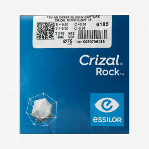 ESSILOR Crizal Rock 1.67 BLUE CẬN