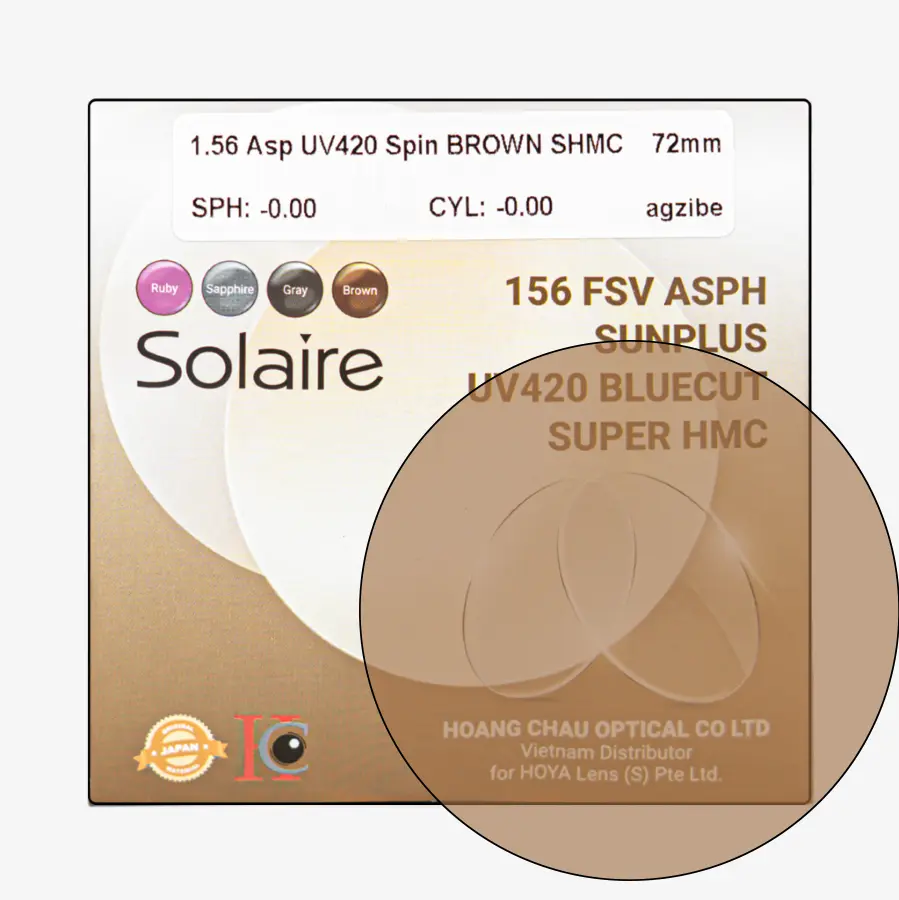SOLAIRE 1.56 ĐỔI MÀU BROWN