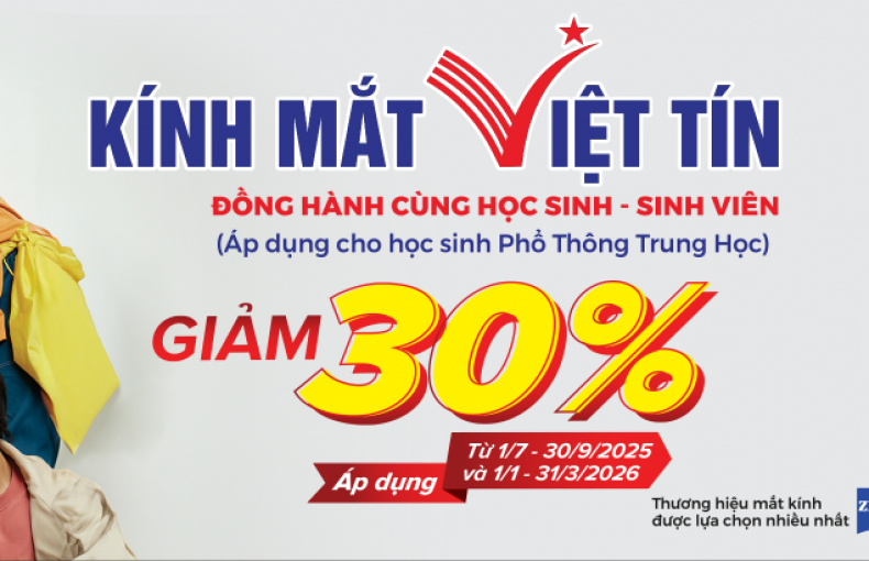 Chương Trình Khuyến Mại "Đồng hành cùng học sinh- sinh viên"